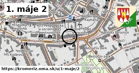 1. máje 2, Kroměříž