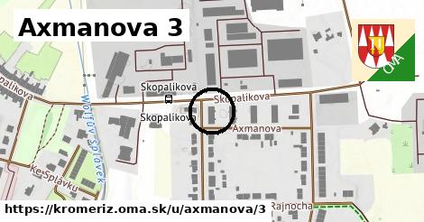 Axmanova 3, Kroměříž