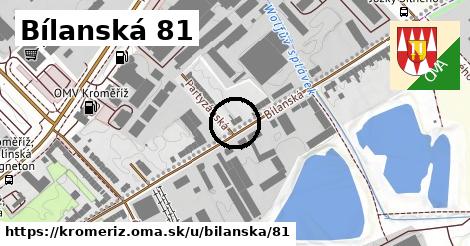 Bílanská 81, Kroměříž