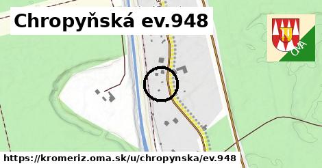 Chropyňská ev.948, Kroměříž