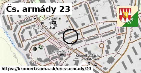 Čs. armády 23, Kroměříž