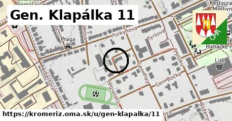 Gen. Klapálka 11, Kroměříž