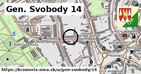 Gen. Svobody 14, Kroměříž