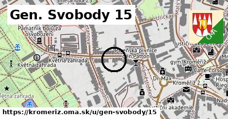 Gen. Svobody 15, Kroměříž