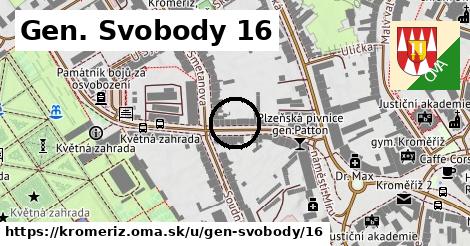 Gen. Svobody 16, Kroměříž