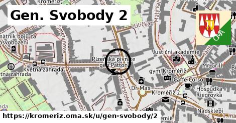 Gen. Svobody 2, Kroměříž