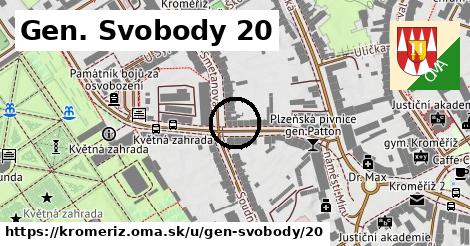 Gen. Svobody 20, Kroměříž