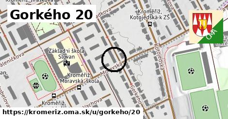 Gorkého 20, Kroměříž