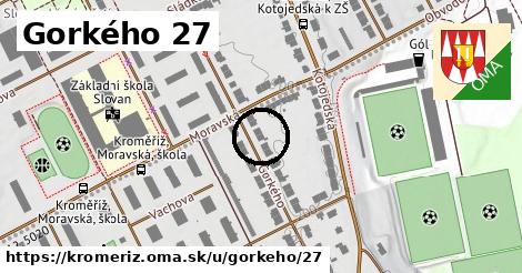 Gorkého 27, Kroměříž