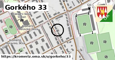 Gorkého 33, Kroměříž