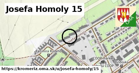 Josefa Homoly 15, Kroměříž