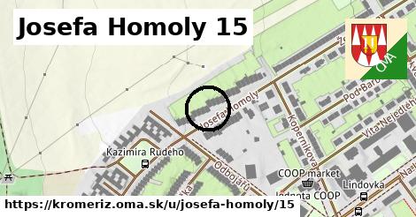 Josefa Homoly 15, Kroměříž