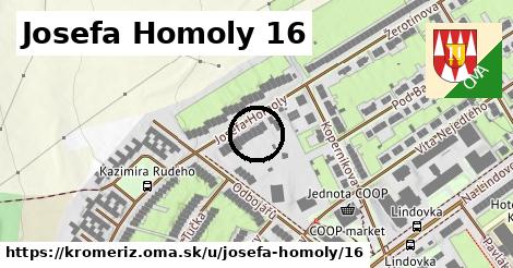 Josefa Homoly 16, Kroměříž