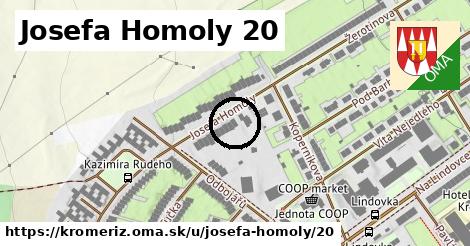 Josefa Homoly 20, Kroměříž