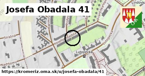 Josefa Obadala 41, Kroměříž