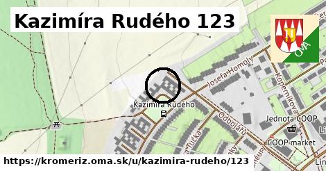 Kazimíra Rudého 123, Kroměříž