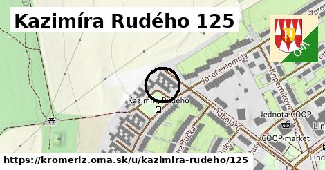 Kazimíra Rudého 125, Kroměříž