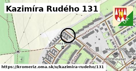 Kazimíra Rudého 131, Kroměříž