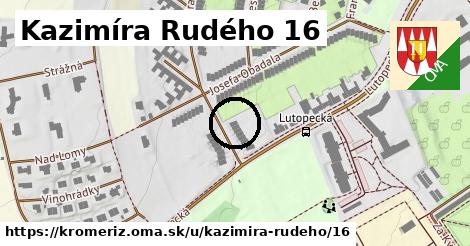 Kazimíra Rudého 16, Kroměříž