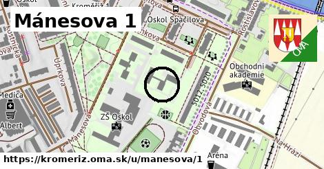 Mánesova 1, Kroměříž