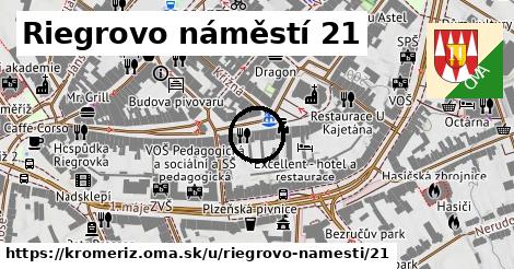 Riegrovo náměstí 21, Kroměříž