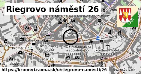 Riegrovo náměstí 26, Kroměříž