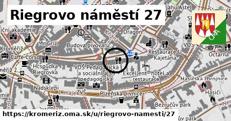 Riegrovo náměstí 27, Kroměříž