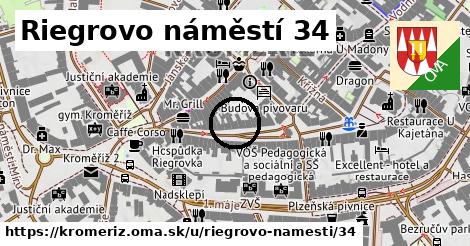 Riegrovo náměstí 34, Kroměříž