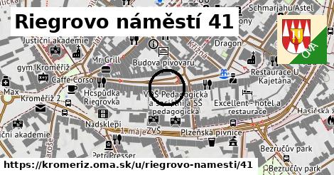 Riegrovo náměstí 41, Kroměříž