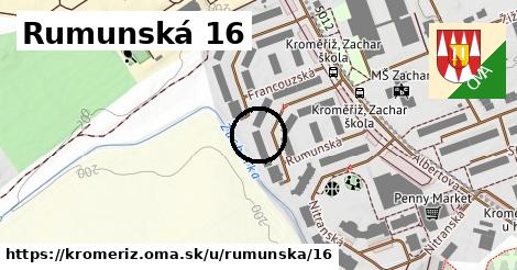 Rumunská 16, Kroměříž