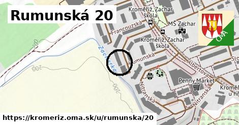 Rumunská 20, Kroměříž