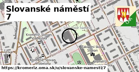 Slovanské náměstí 7, Kroměříž