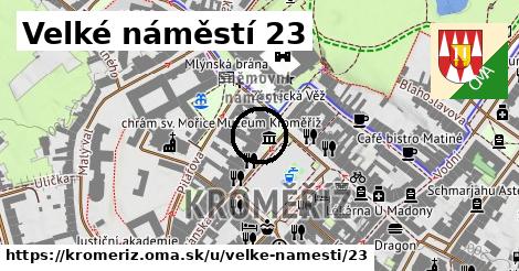 Velké náměstí 23, Kroměříž