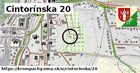 Cintorínska 20, Krompachy