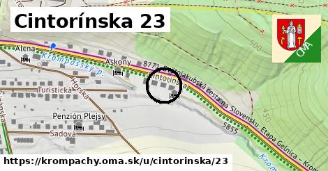 Cintorínska 23, Krompachy