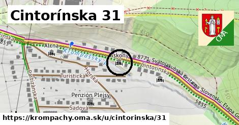 Cintorínska 31, Krompachy