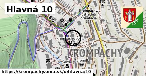 Hlavná 10, Krompachy