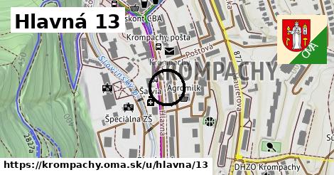 Hlavná 13, Krompachy