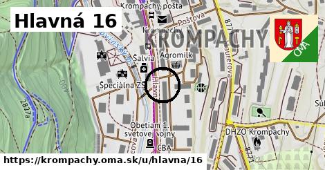 Hlavná 16, Krompachy