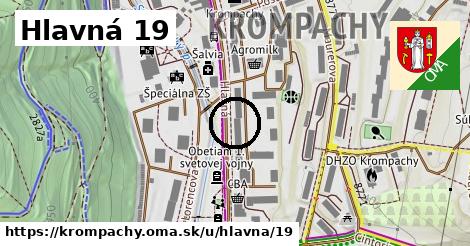 Hlavná 19, Krompachy