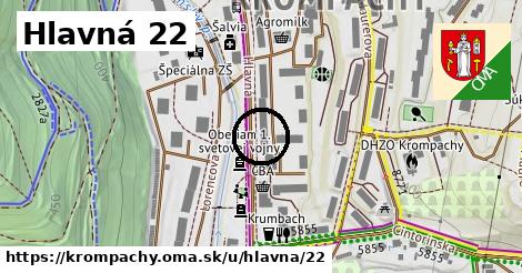 Hlavná 22, Krompachy