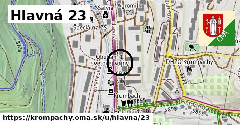 Hlavná 23, Krompachy