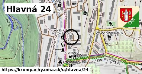 Hlavná 24, Krompachy