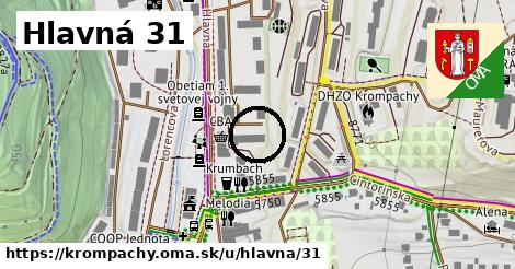 Hlavná 31, Krompachy