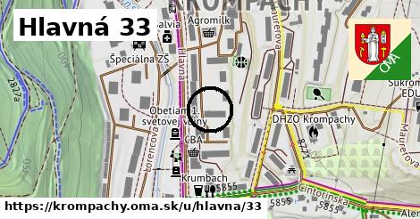 Hlavná 33, Krompachy