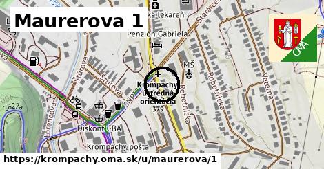 Maurerova 1, Krompachy