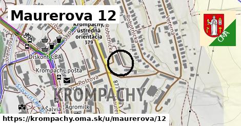 Maurerova 12, Krompachy