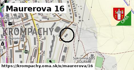 Maurerova 16, Krompachy