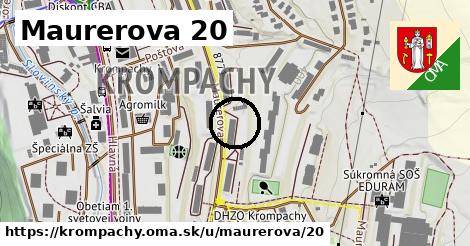 Maurerova 20, Krompachy