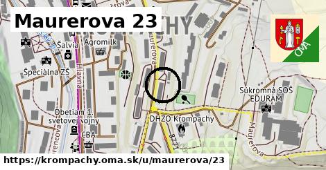 Maurerova 23, Krompachy